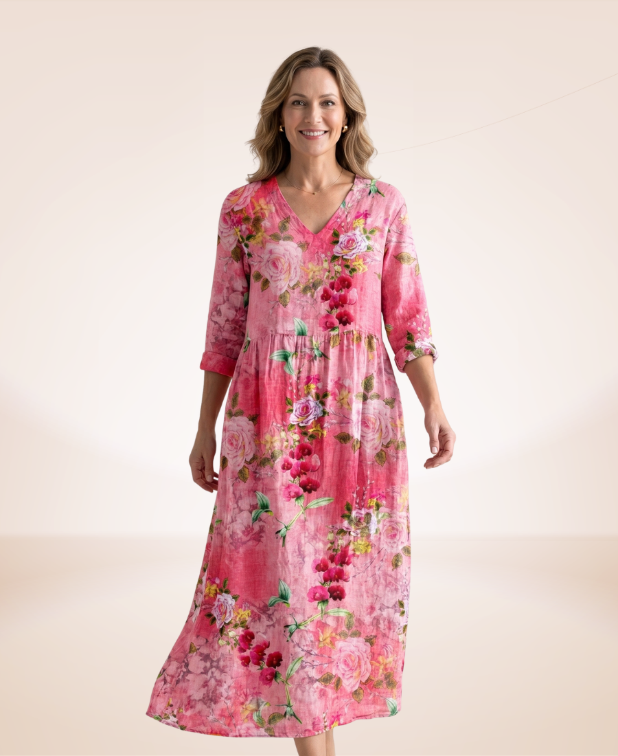 Florence - Floral Relaxed Dress