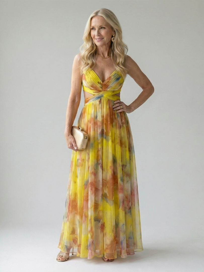 Isel - Soft Wrap Maxi Dress