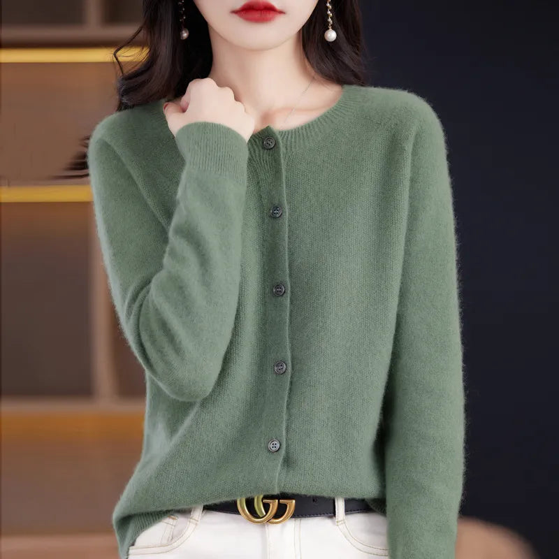 Van Meren Mode | Elegante Knoopjes Cardigan