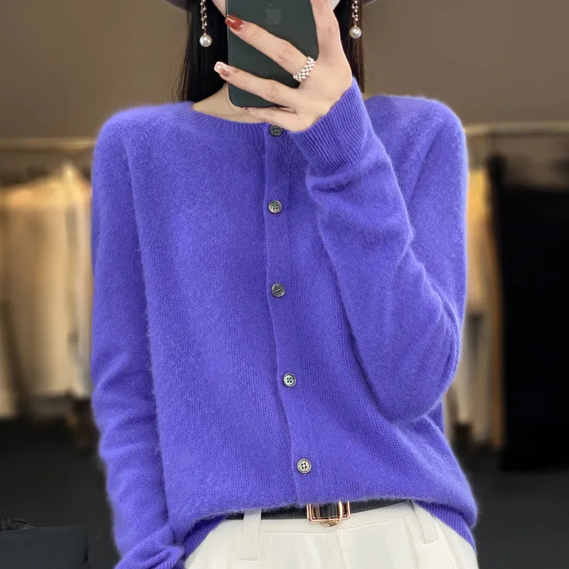 Van Meren Mode | Elegante Knoopjes Cardigan