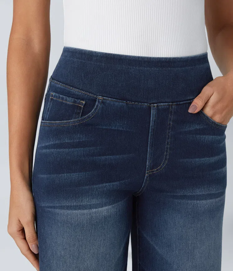 Van Meren Mode | Comfortabele jeans met hoge taille