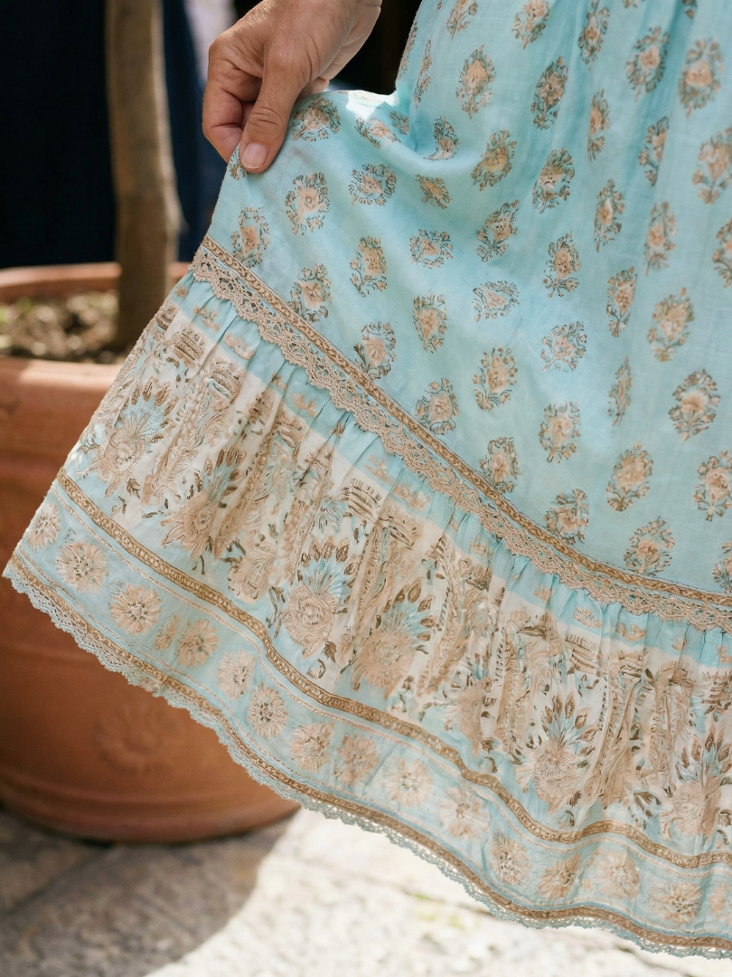 Maren | Jurk met Bloemenprint