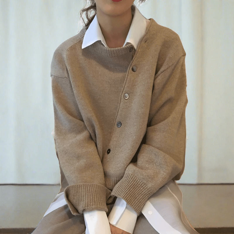 Van Meren Mode | Cardigan Met Knoopjes