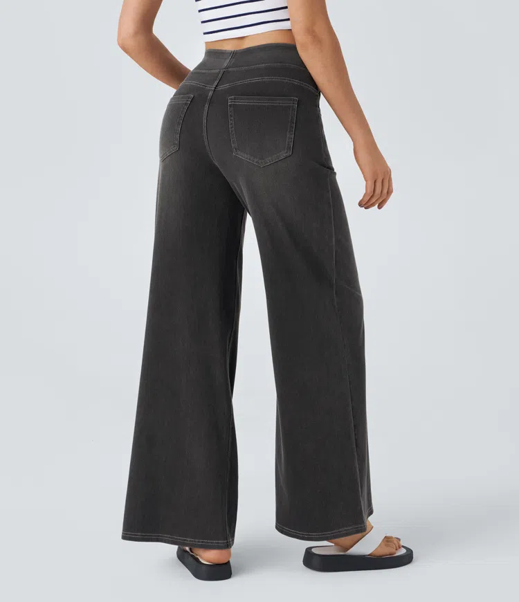 Van Meren Mode | Comfortabele jeans met hoge taille