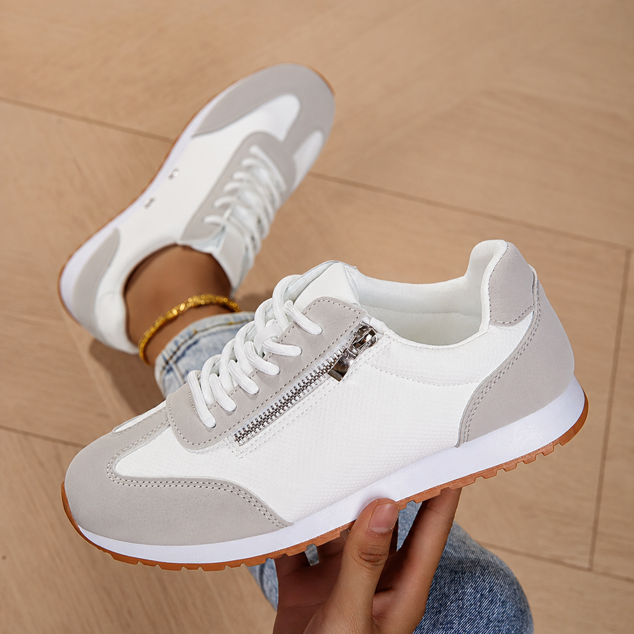 Zara - Sneakers met Veters en Rits