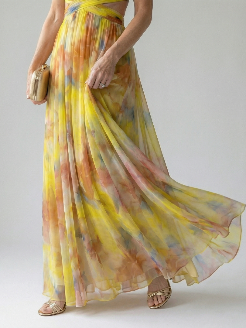 Isel - Soft Wrap Maxi Dress