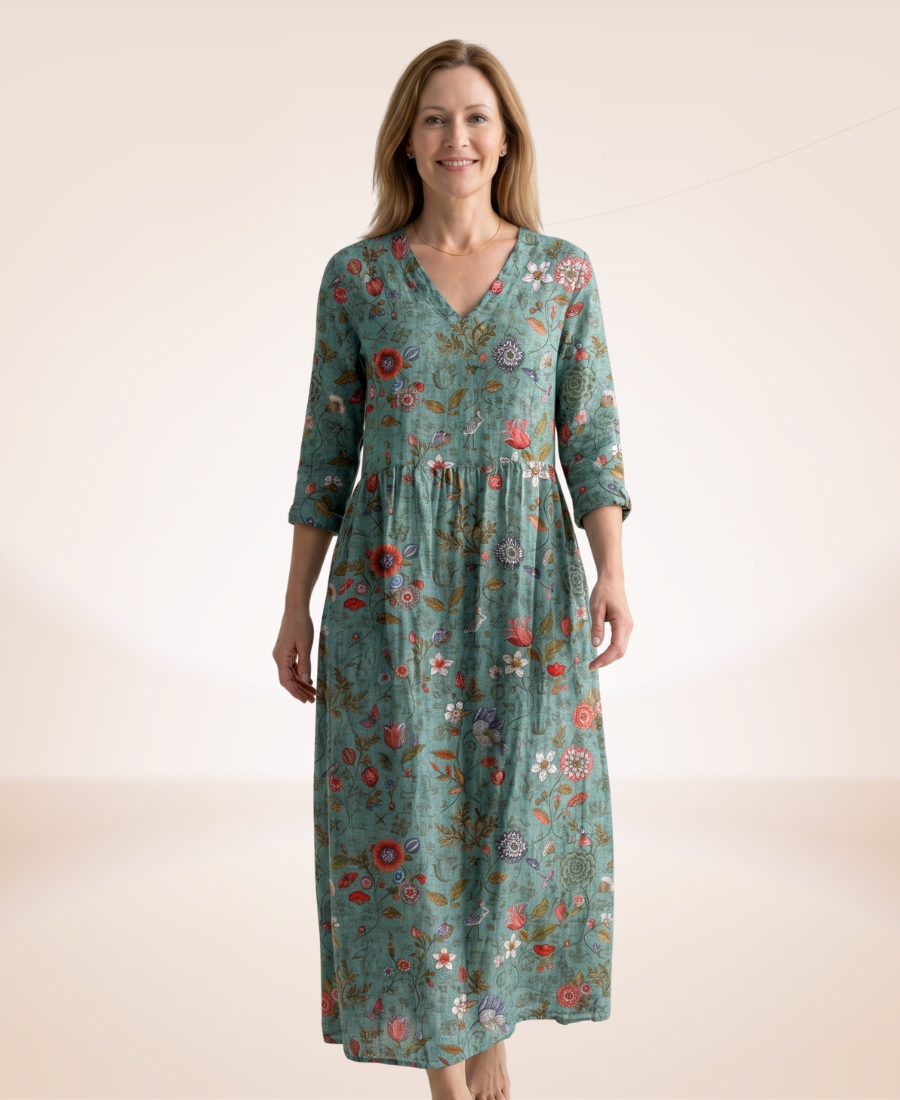Florence - Floral Relaxed Dress