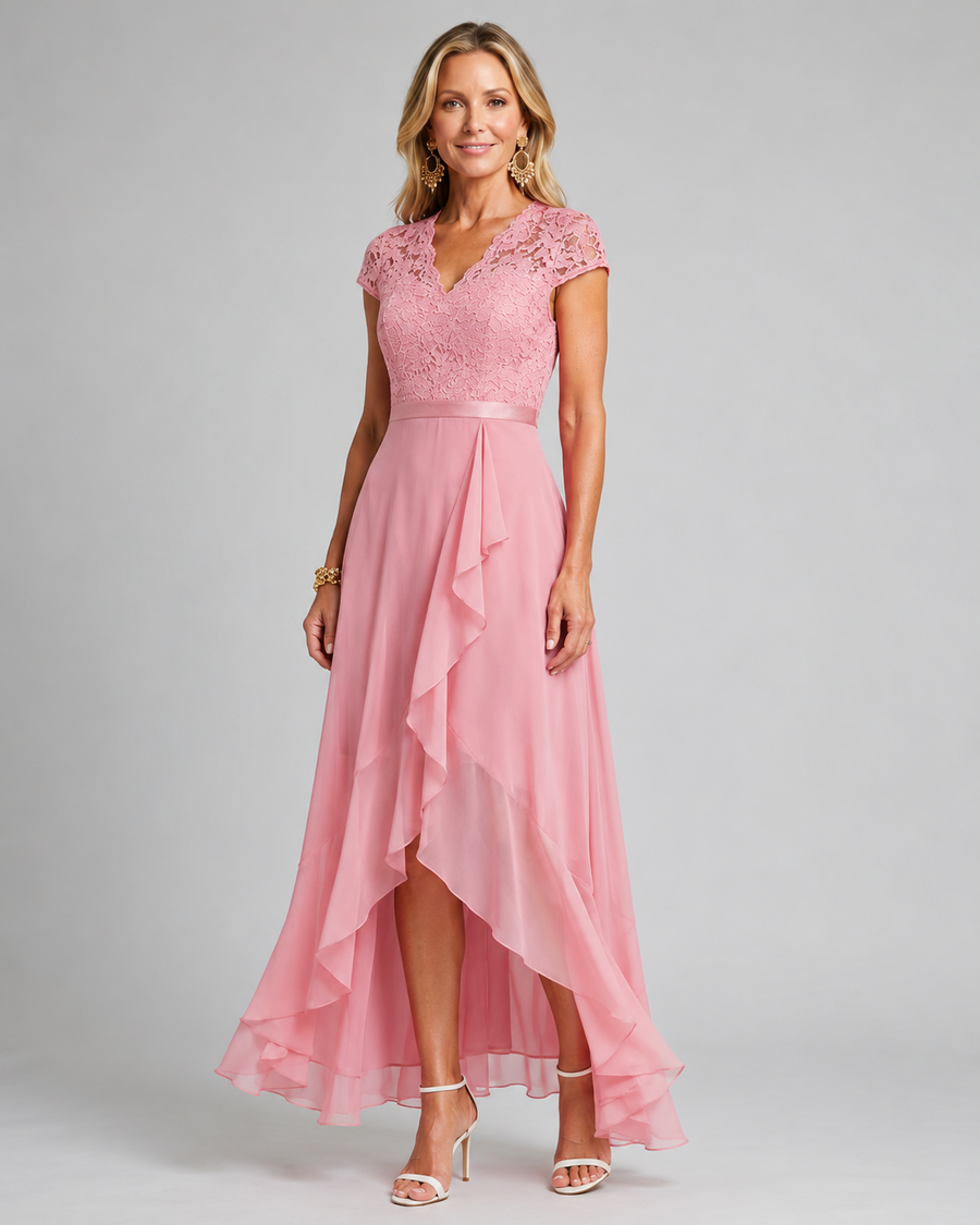 Celeste - Lace Evening Dress