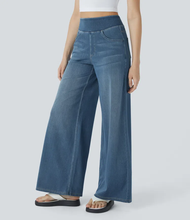 Van Meren Mode | Comfortabele jeans met hoge taille