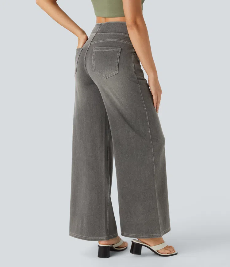 Van Meren Mode | Comfortabele jeans met hoge taille