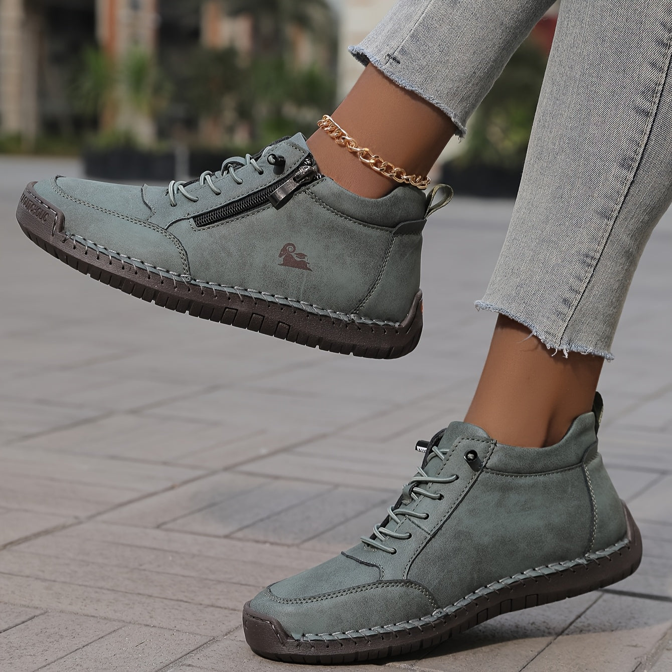 Helena | Zip-Up Comfort Shoes