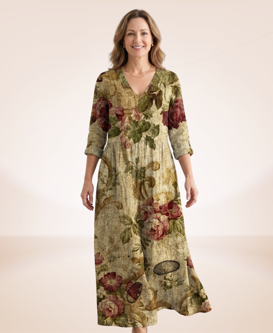 Florence - Floral Relaxed Dress