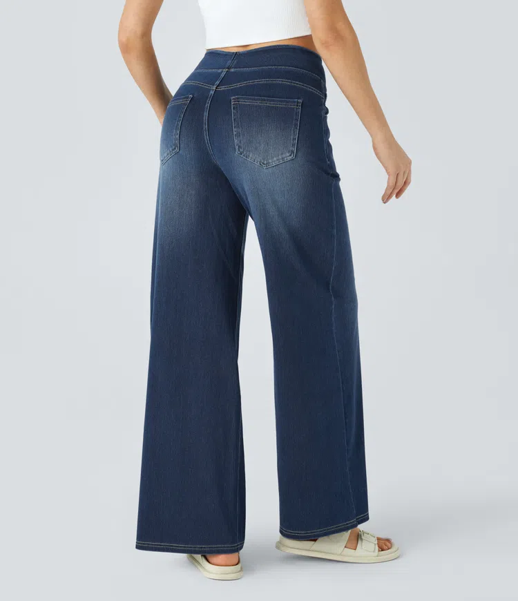Van Meren Mode | Comfortabele jeans met hoge taille