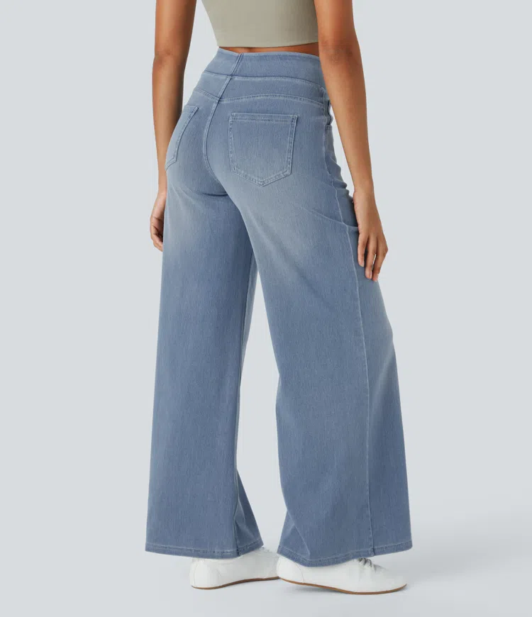 Van Meren Mode | Comfortabele jeans met hoge taille