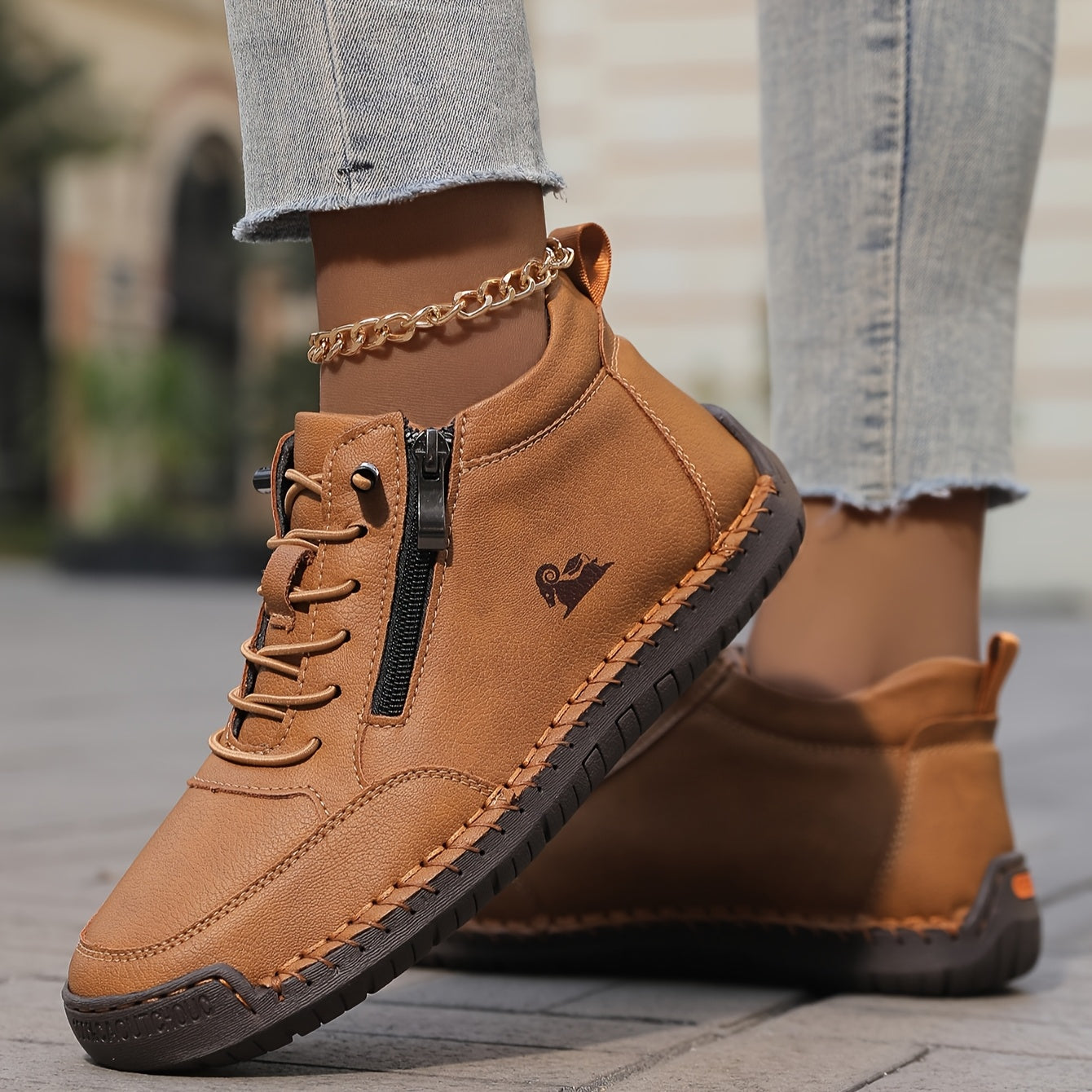Helena | Zip-Up Comfort Shoes