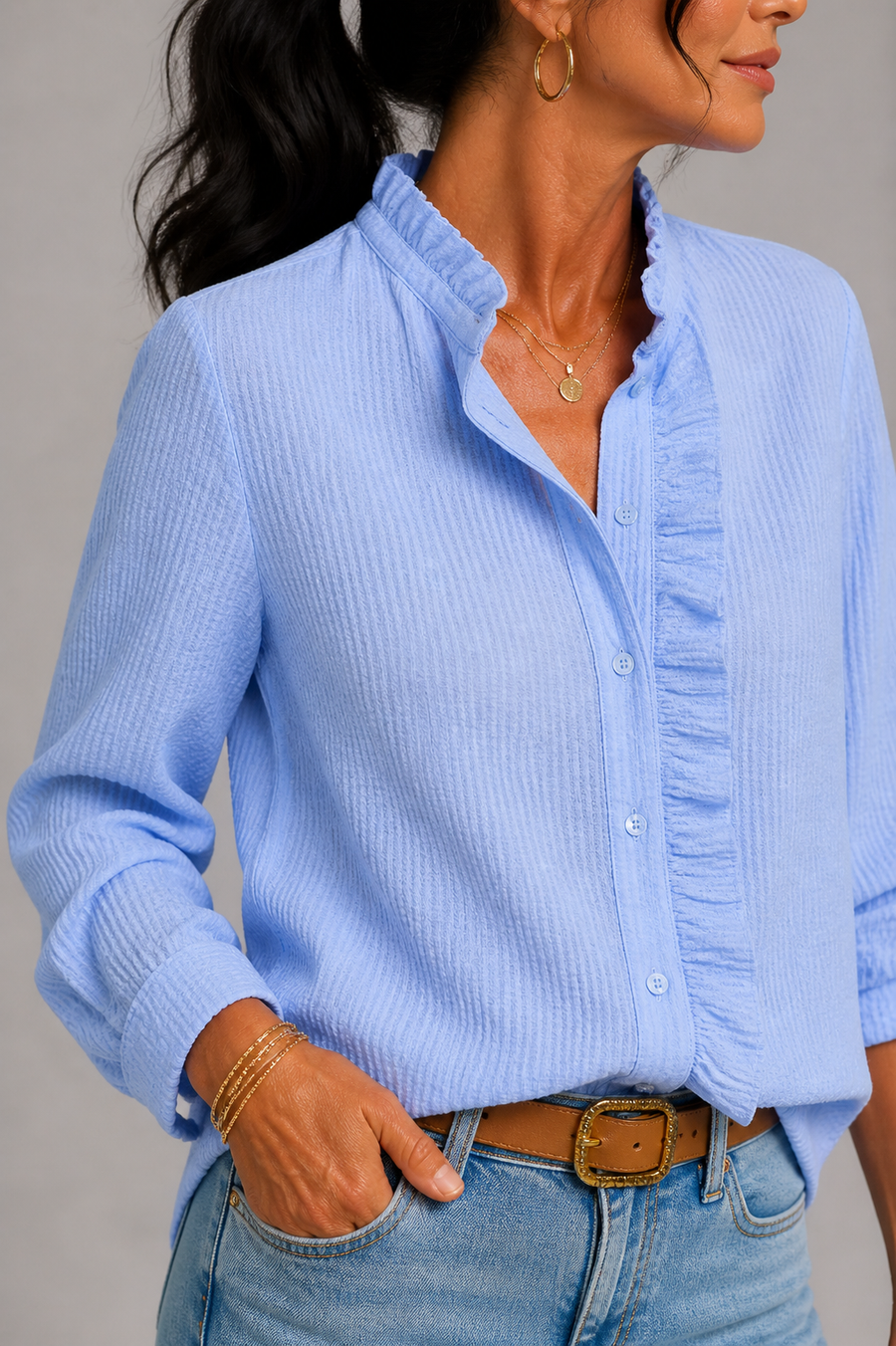 Ocean Line Blouse