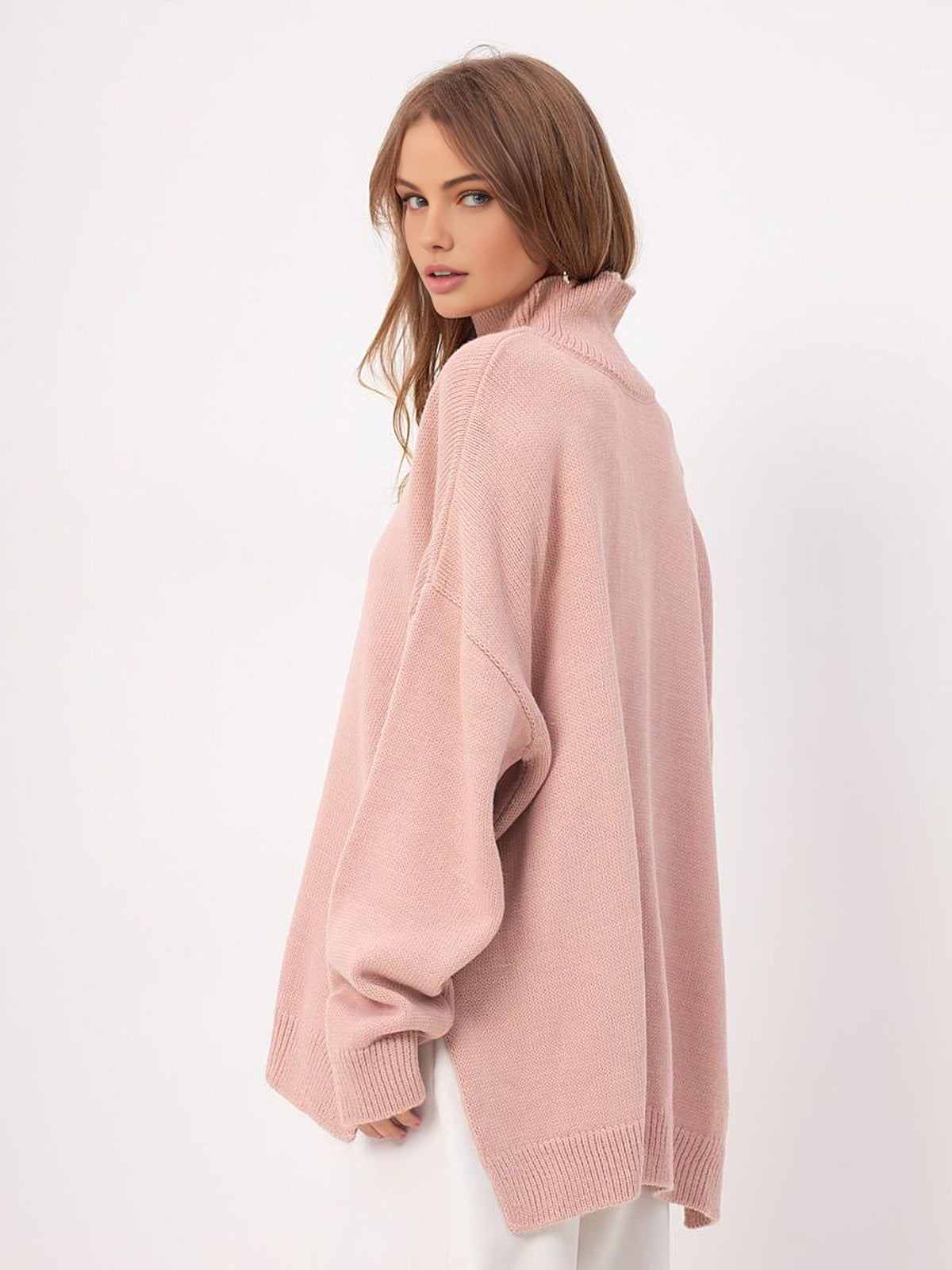 Van Meren Mode | Oversized Trui met Split