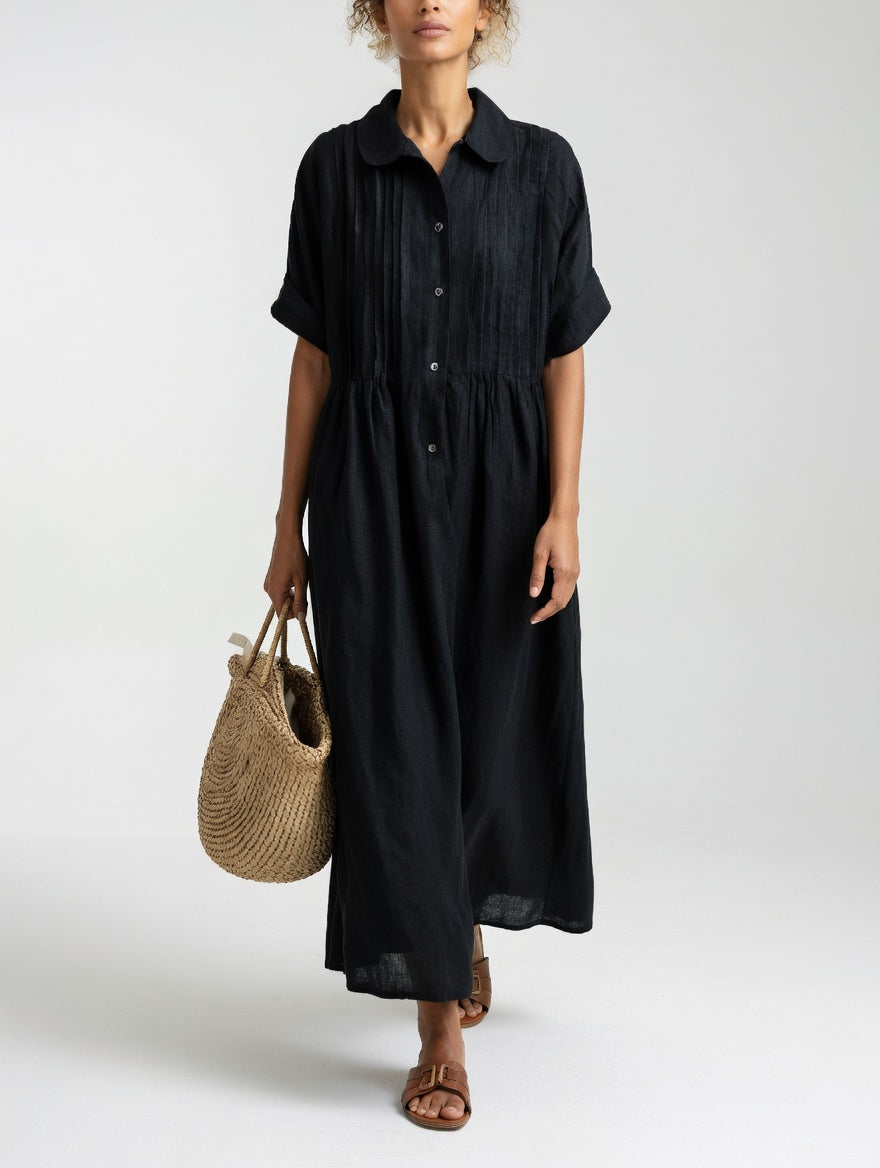 Lysandra - Flowing Shirt Dress