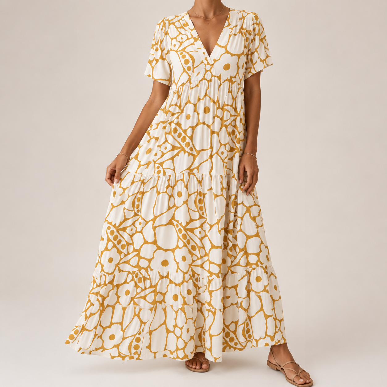 Margaret - Elegant Bohemian Dress