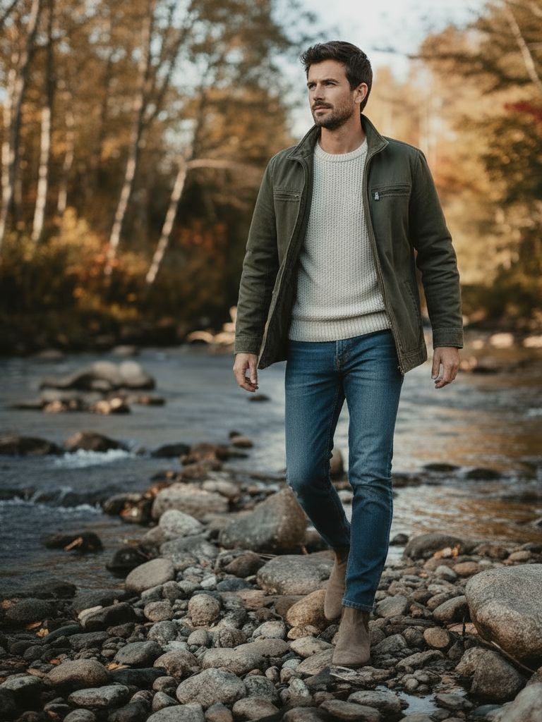 Van Meren Mode | Vintage Olijfgroene Field Jacket