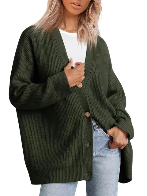 Van Meren Mode | Elegante Knopen Cardigan