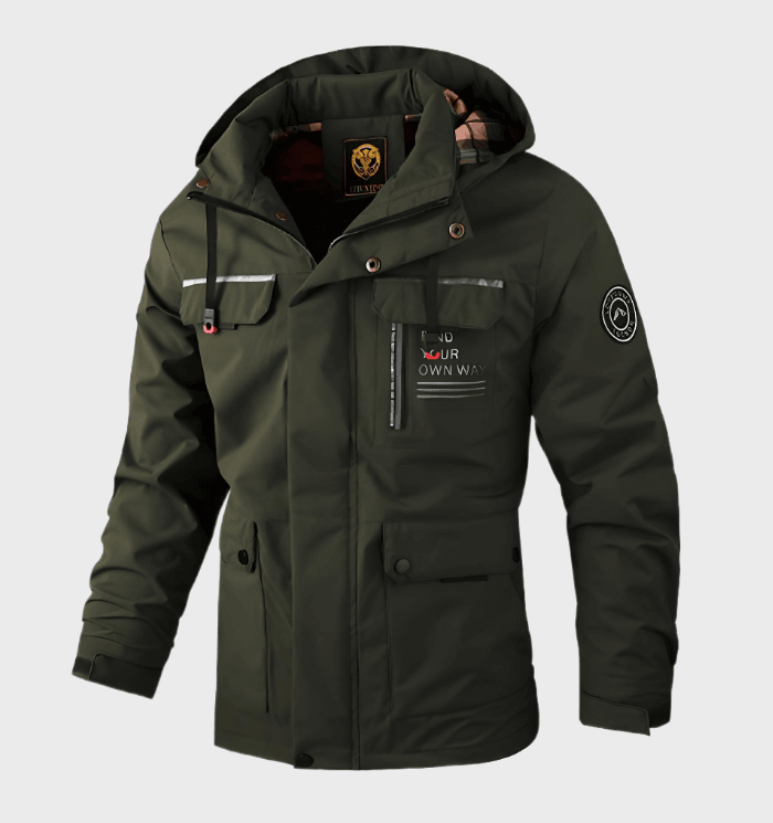 Van Meren Mode | Getailleerde Heren Winterjas