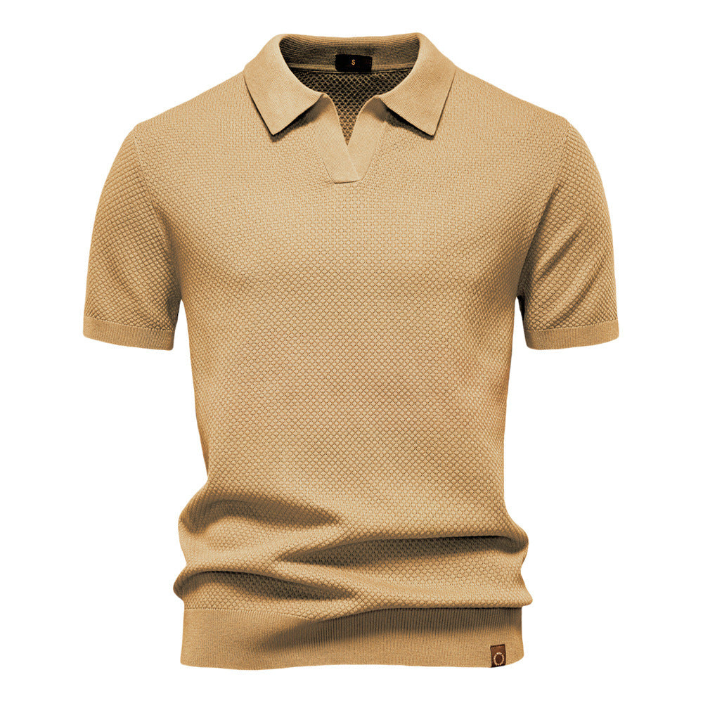 Van Meren Mode | Elegante polo met korte mouwen