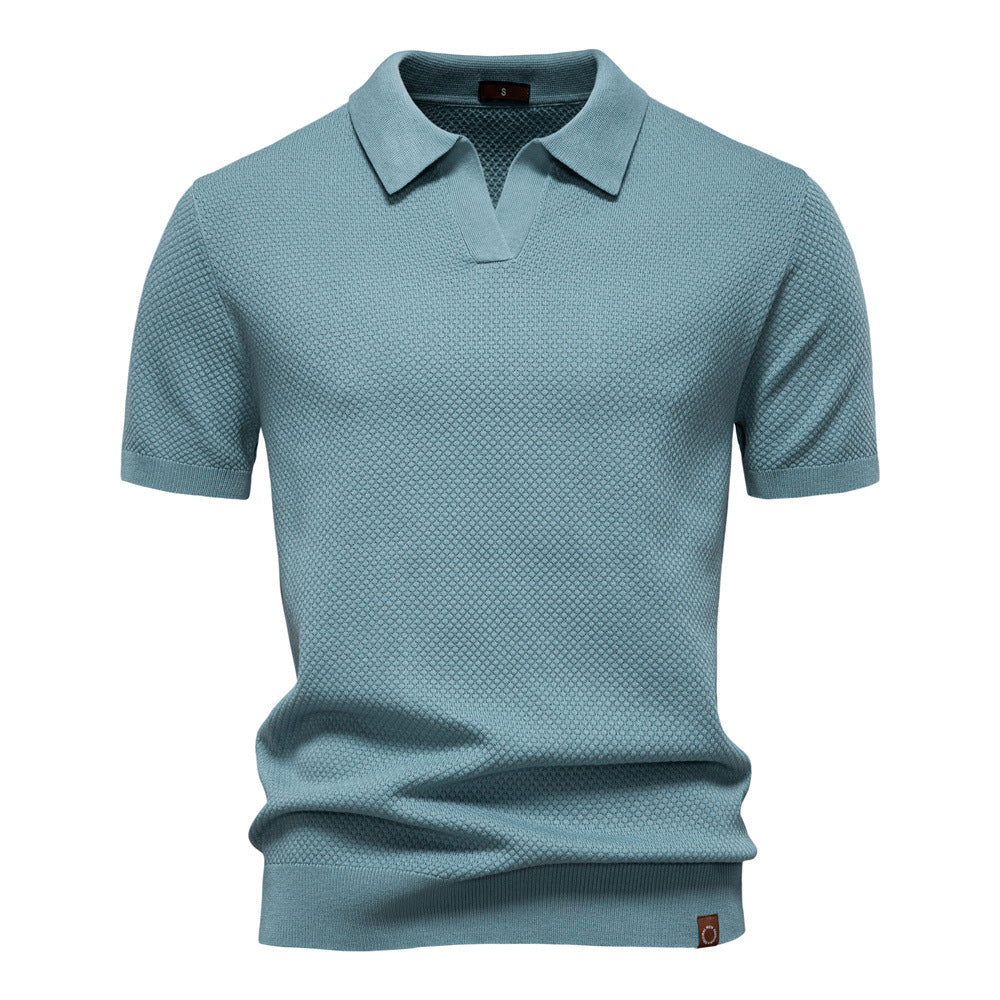 Van Meren Mode | Elegante polo met korte mouwen