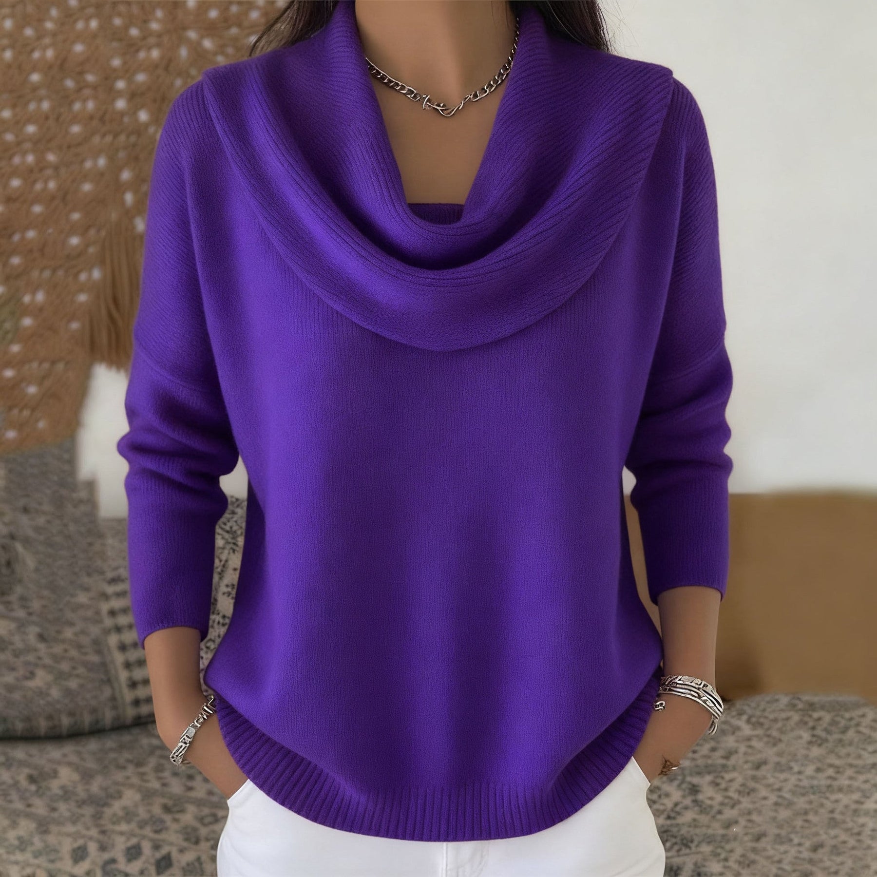 Mia - Jumper with Collar