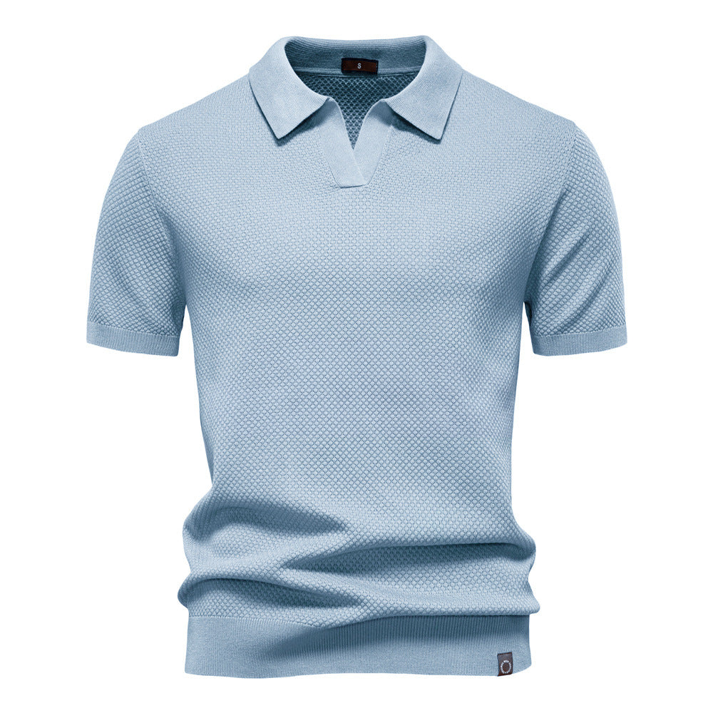 Van Meren Mode | Elegante polo met korte mouwen