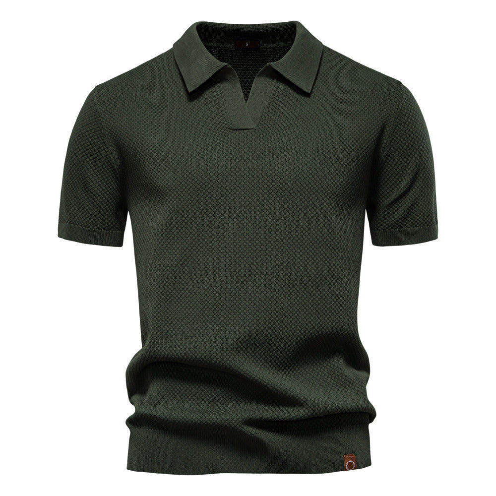 Van Meren Mode | Elegante polo met korte mouwen