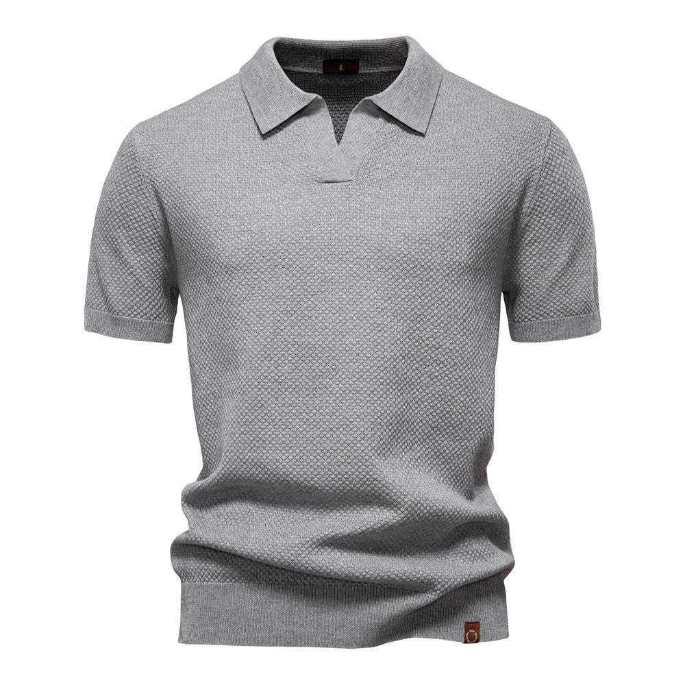Van Meren Mode | Elegante polo met korte mouwen