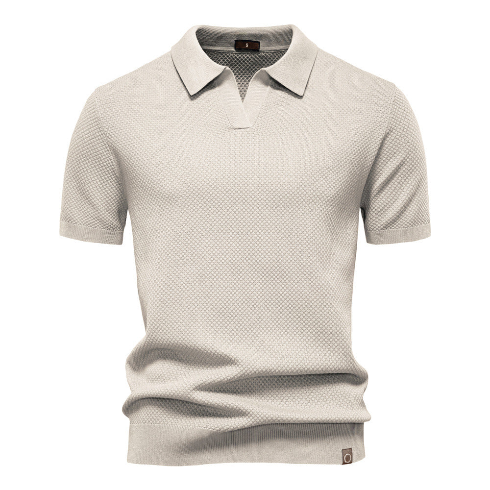 Van Meren Mode | Elegante polo met korte mouwen