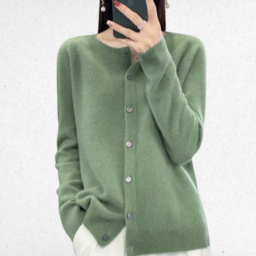 Van Meren Mode | Elegante Knoopjes Cardigan