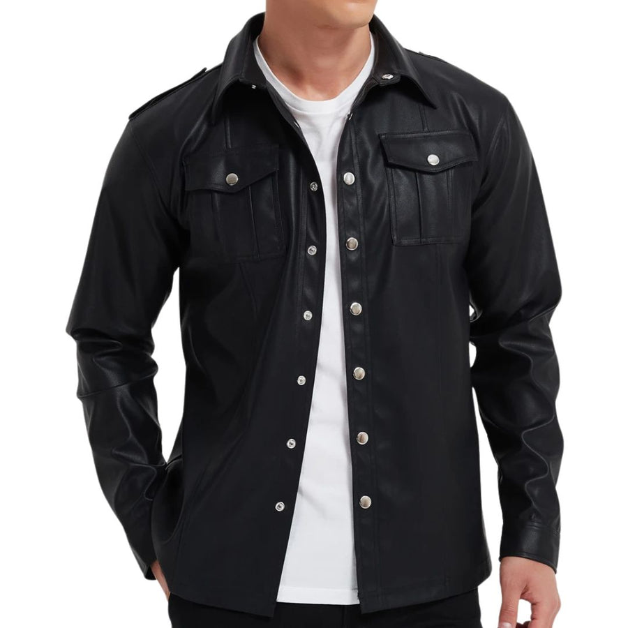 Van Meren Mode | Leren Long Sleeve
