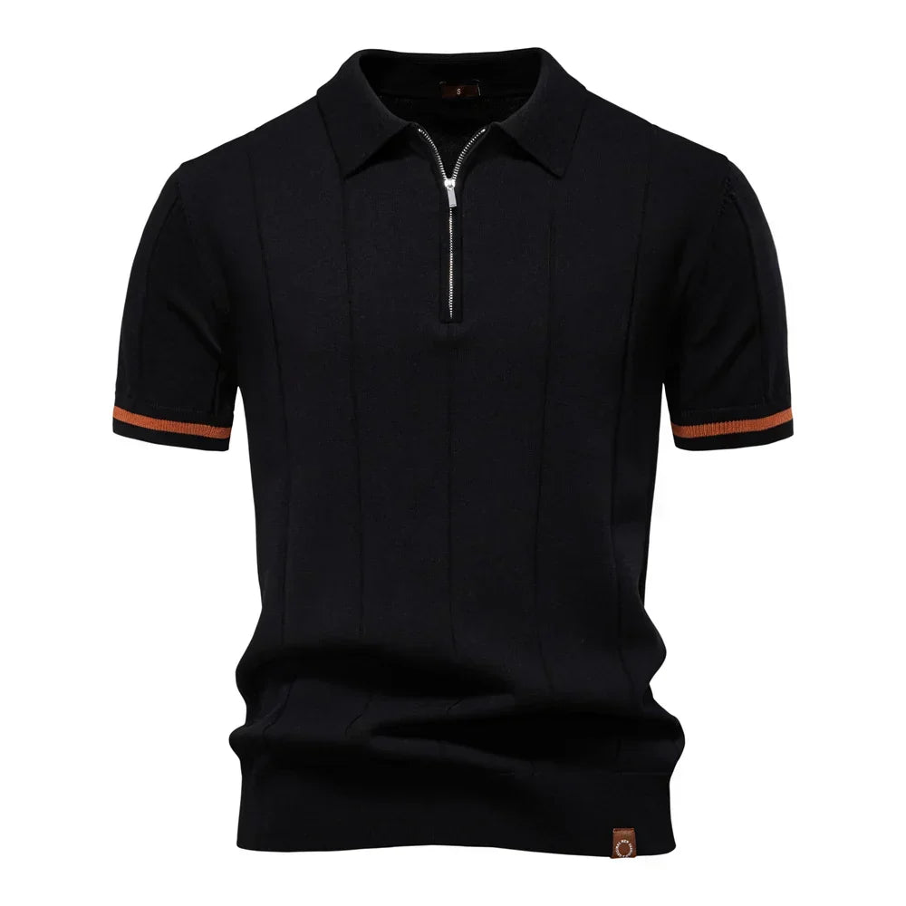 Van Meren Mode | Zomerse Polo met Rits