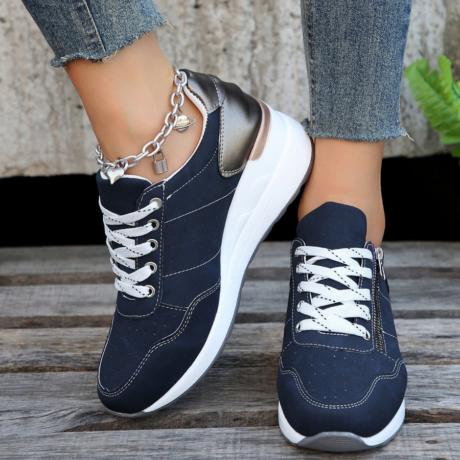 Lucien | Zip-Up Comfort Sneakers
