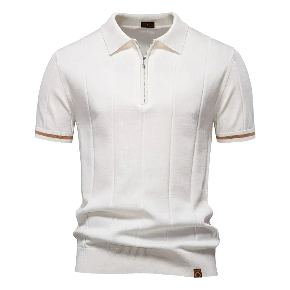 Van Meren Mode | Zomerse Polo met Rits