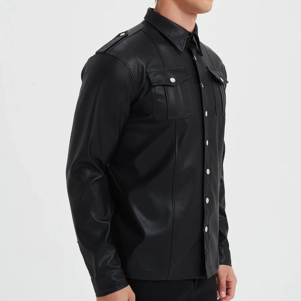 Van Meren Mode | Leren Long Sleeve