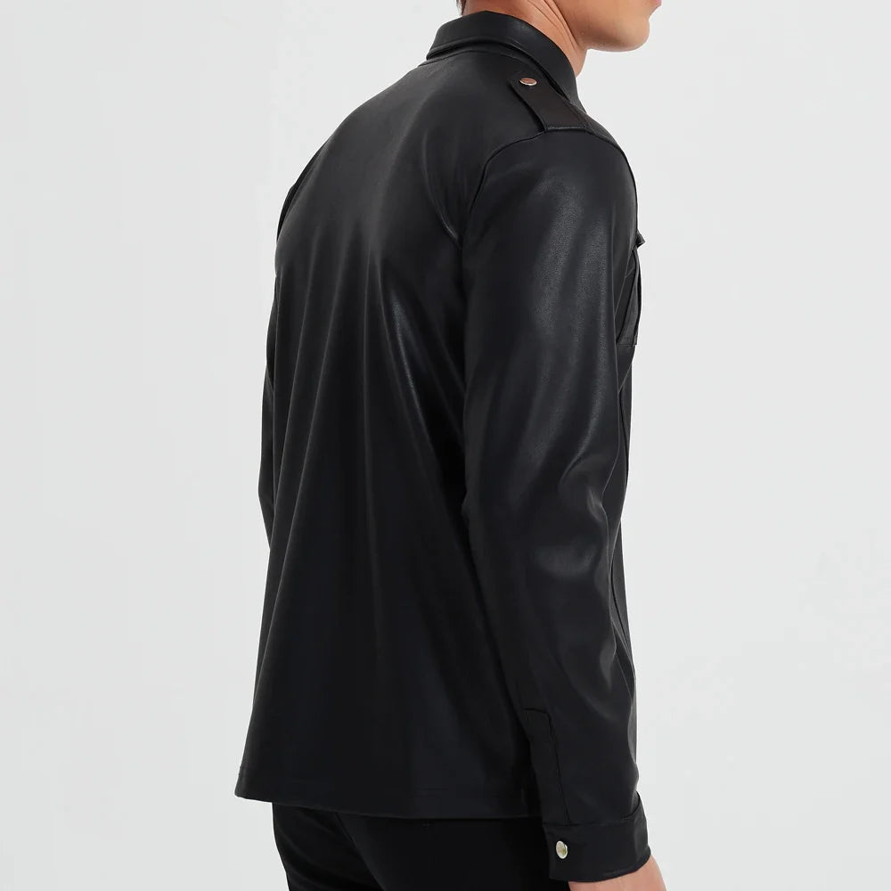 Van Meren Mode | Leren Long Sleeve