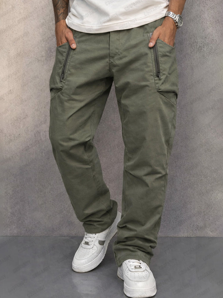 Van Meren Mode | Comfortabele katoenen cargobroek