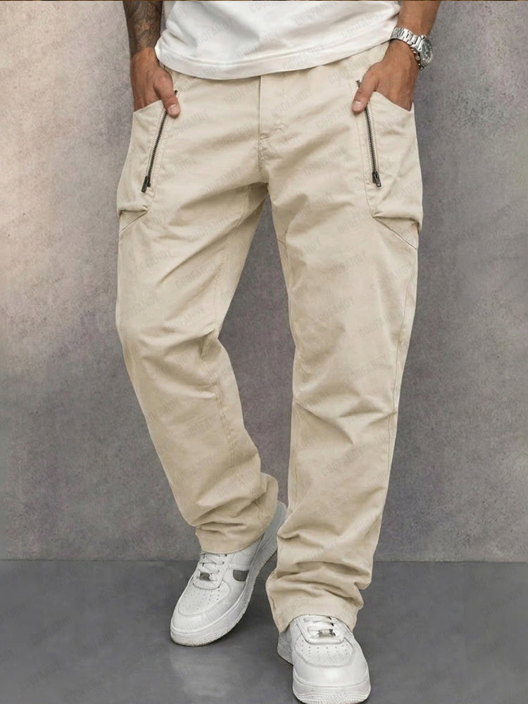 Van Meren Mode | Comfortabele katoenen cargobroek