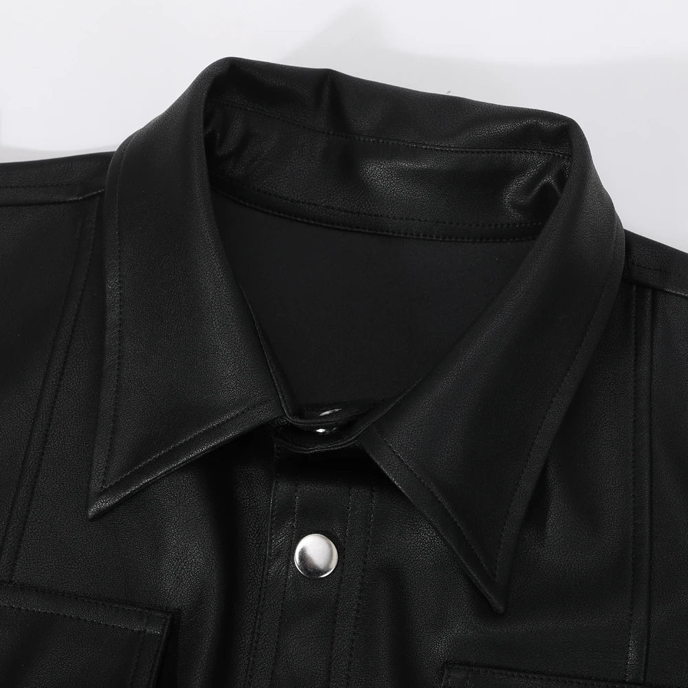 Van Meren Mode | Leren Long Sleeve