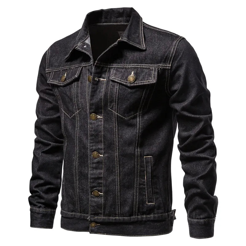Van Meren Mode | Denim Motorcycle Jack