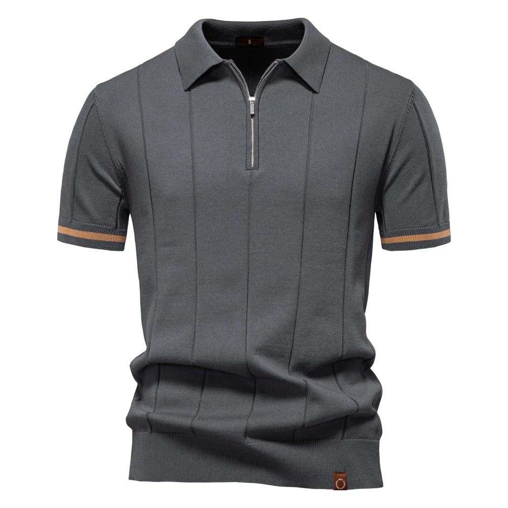 Van Meren Mode | Zomerse Polo met Rits