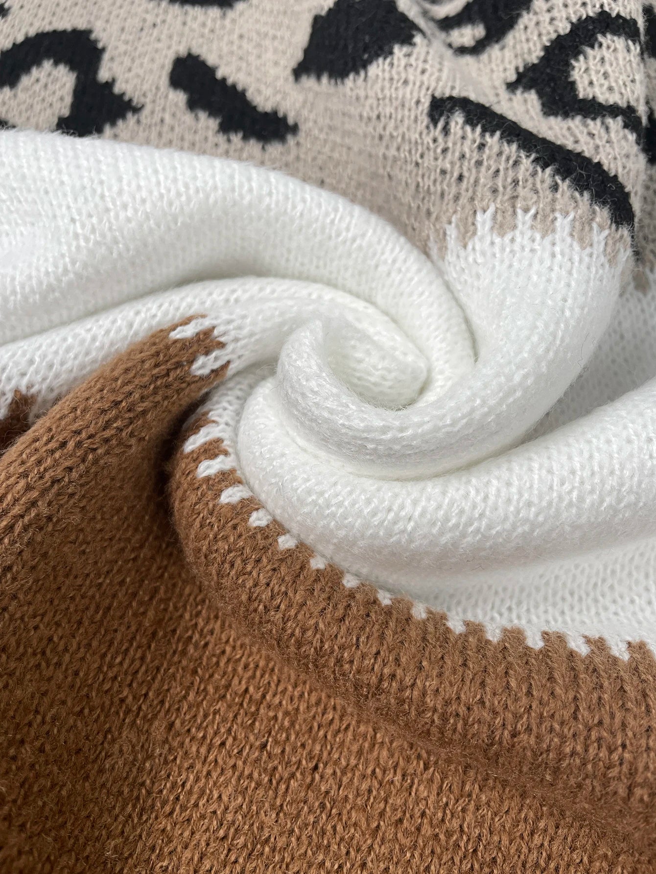 Van Meren Mode | Trui Met Luipaardprint