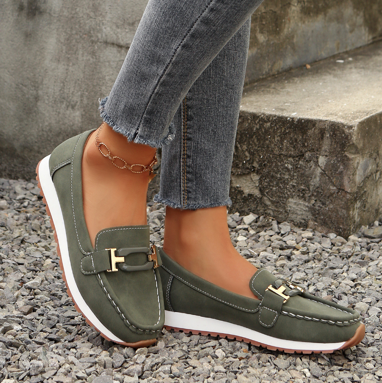 Emelia - Loafers met Gesp