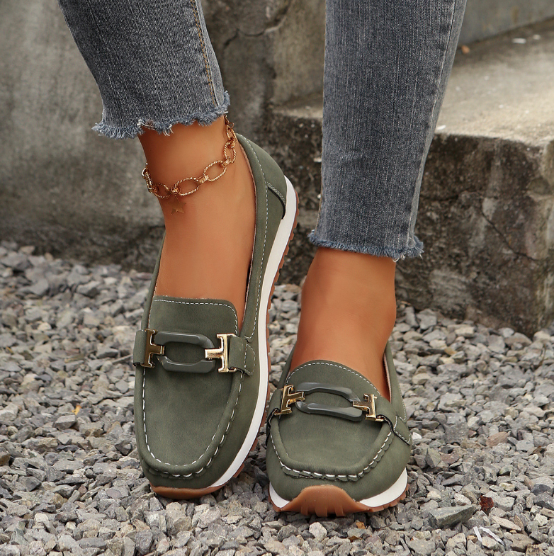Emelia - Loafers met Gesp