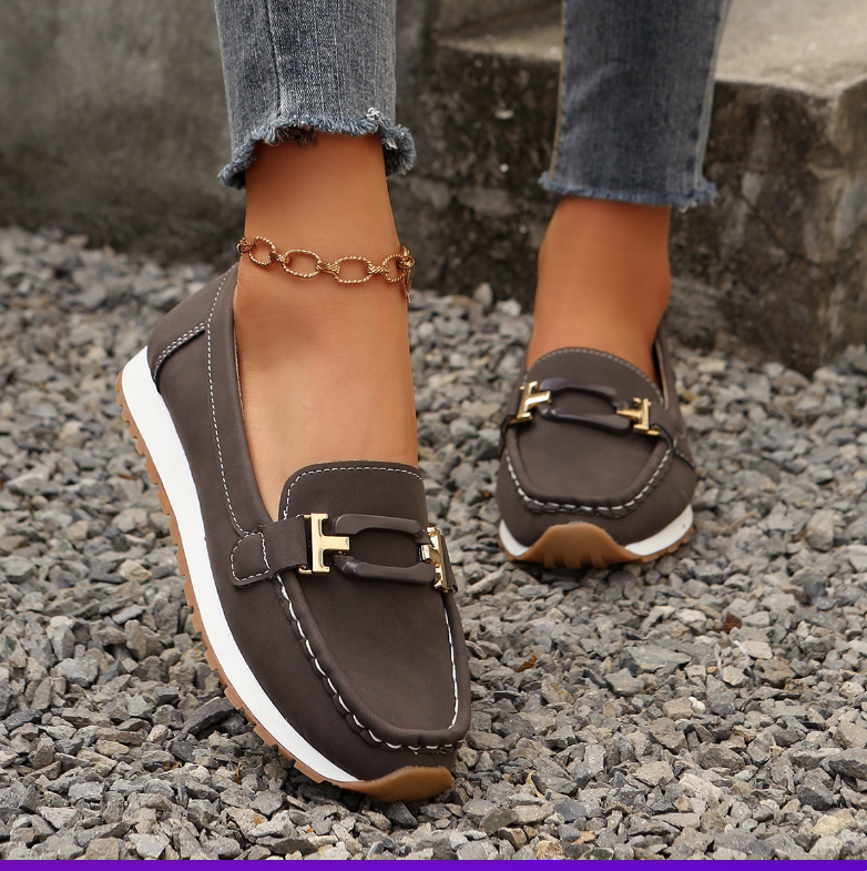 Emelia - Loafers met Gesp