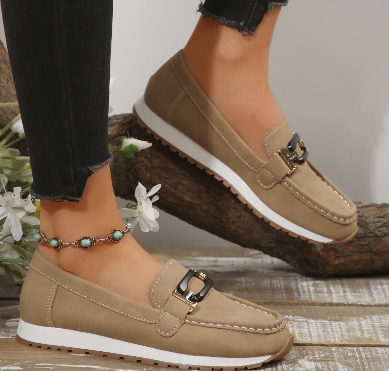 Emily - Loafers met Kettinggesp